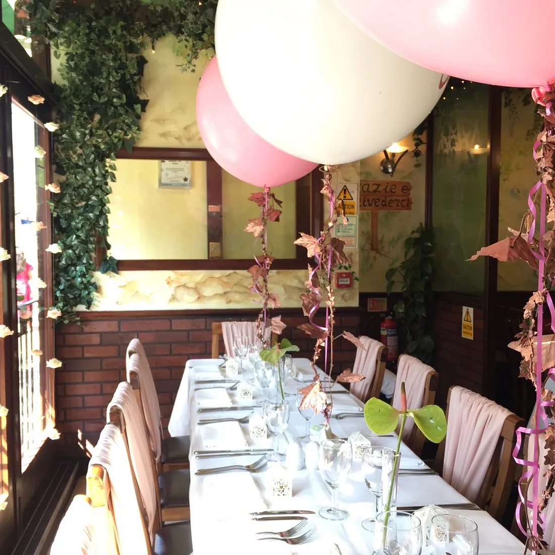 Italian restaurant
